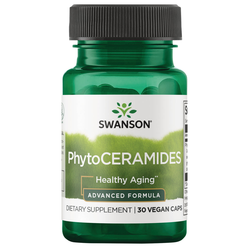 SWU917 | Main Swanson Vitamins PhytoCERAMIDES - Advanced Formula 30 mg 30 Vegan Capsules - Thumbnail