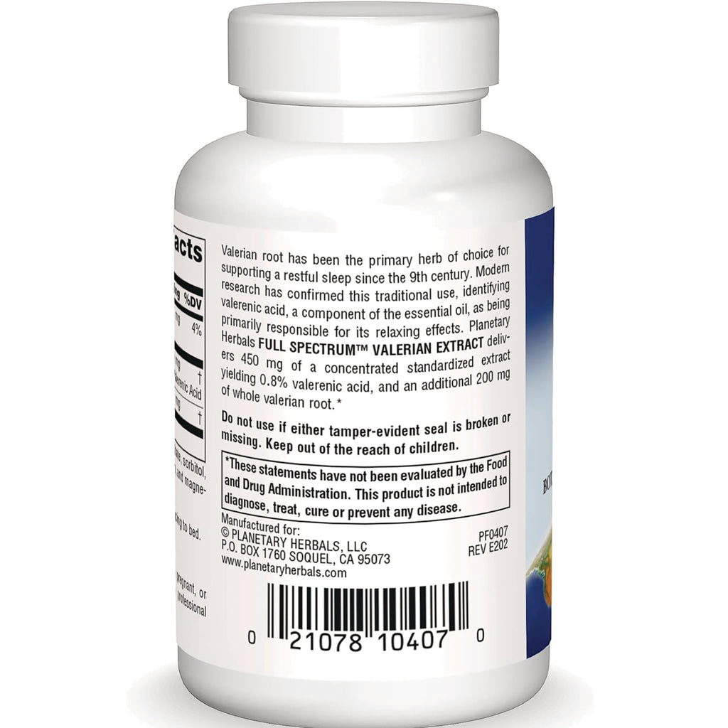 PF063 | Back of white supplement bottle label showing product facts, barcode, manufacturer info and warnings - Thumbnail
