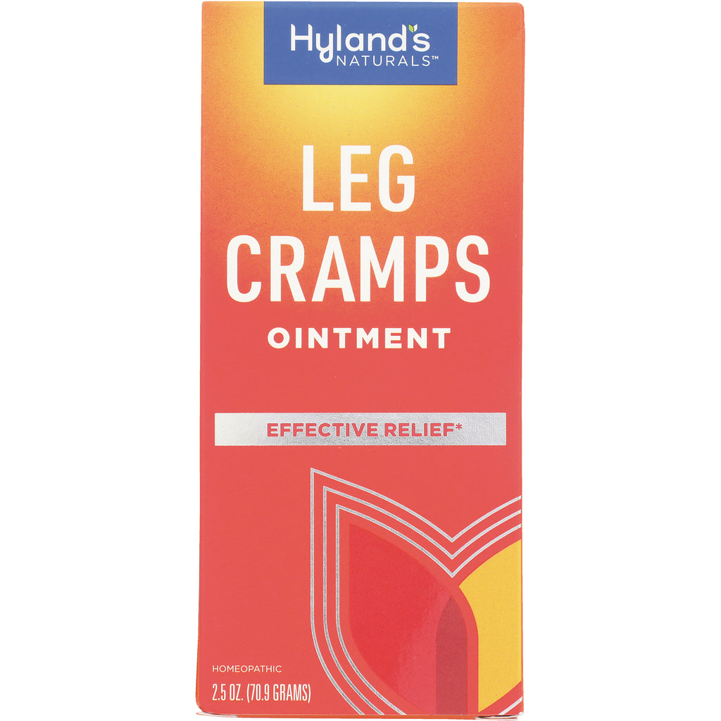 HY241 | Hyland's Naturals LEG CRAMPS OINTMENT box with Effective Relief label, 2.5 oz - Thumbnail