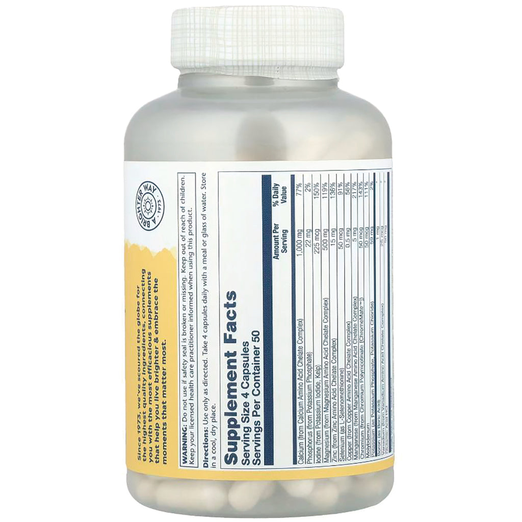 SLR279 | Back label with Supplement Facts panel and directions on bottle - Thumbnail