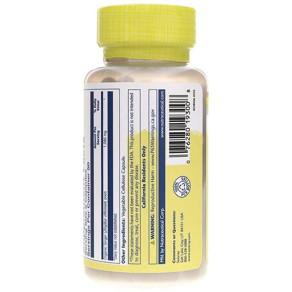 SLR390 | Back label with supplement facts, ingredients, California Proposition 65 warning, and barcode - Thumbnail