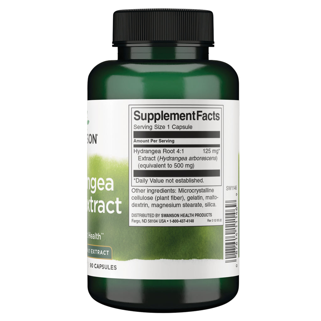 SW1146 | Back label with supplement facts and serving information - Thumbnail