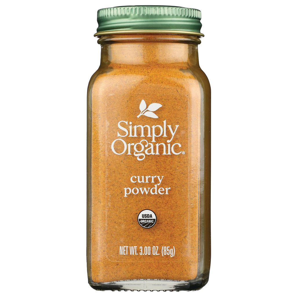 SMP012 | Simply Organic Curry Powder, USDA Organic, 3.00 oz (85g) bottle - Thumbnail