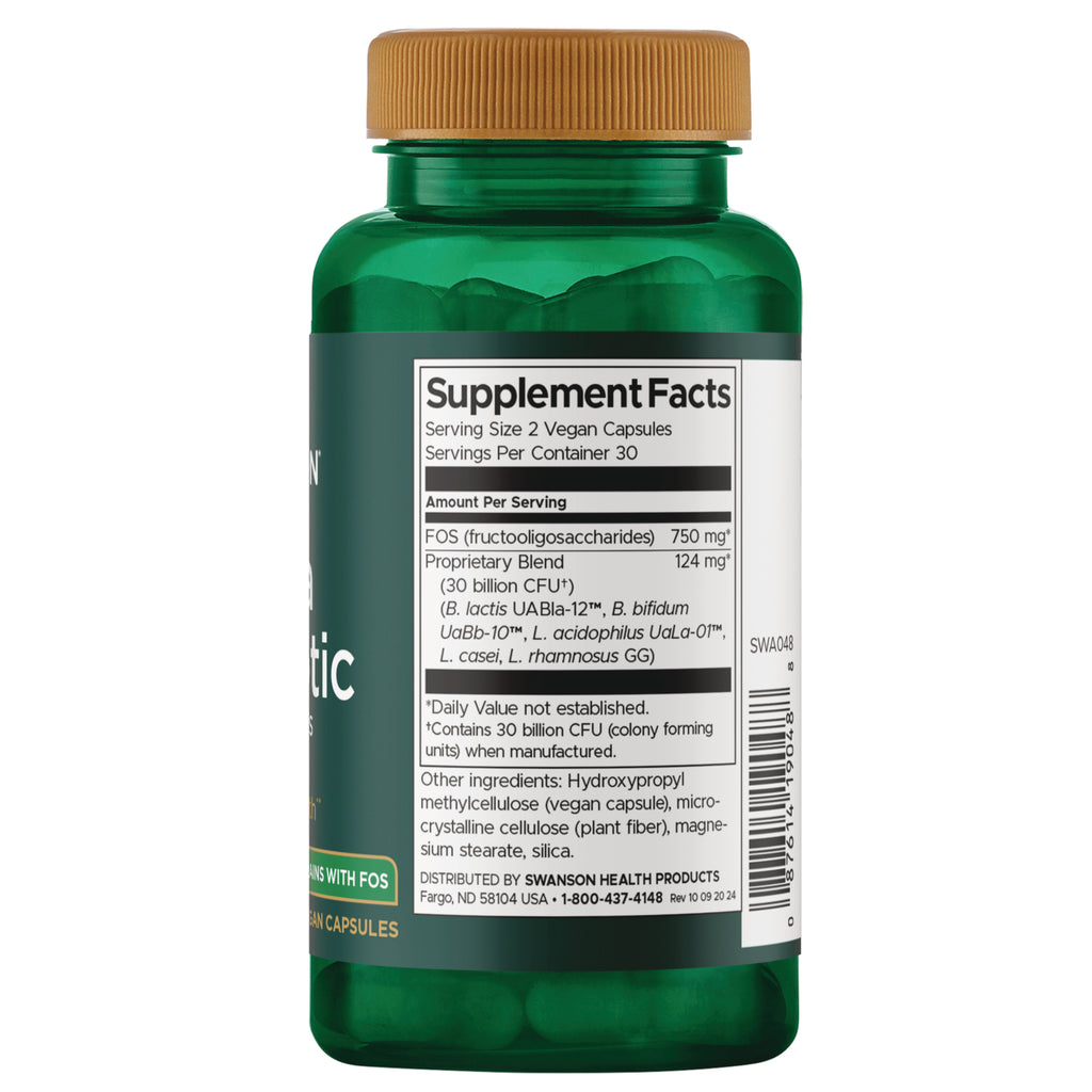 SWA048 | Back label with Supplement Facts - Thumbnail