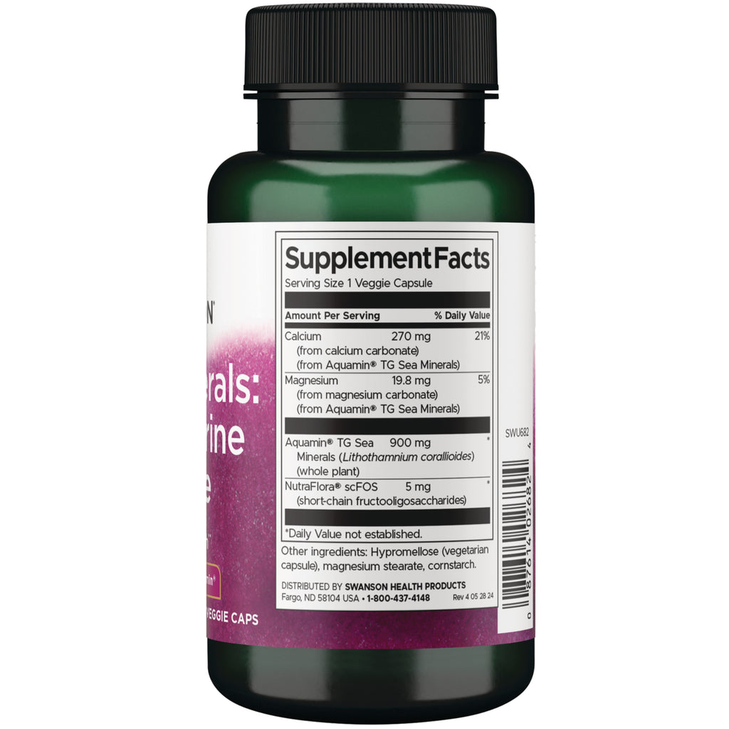 SWU682 | Back label with Supplement Facts - Thumbnail
