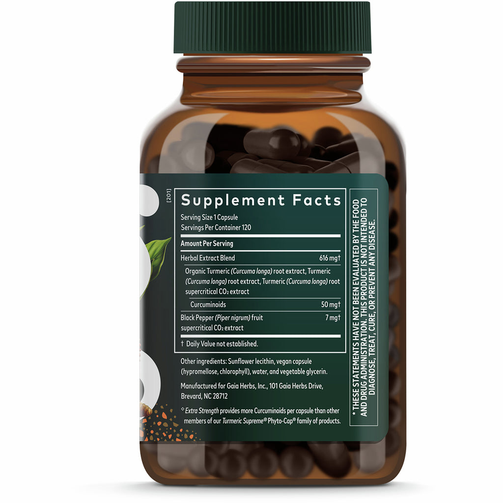 GH087 | amber supplement bottle back showing Supplement Facts panel and ingredient list - Thumbnail