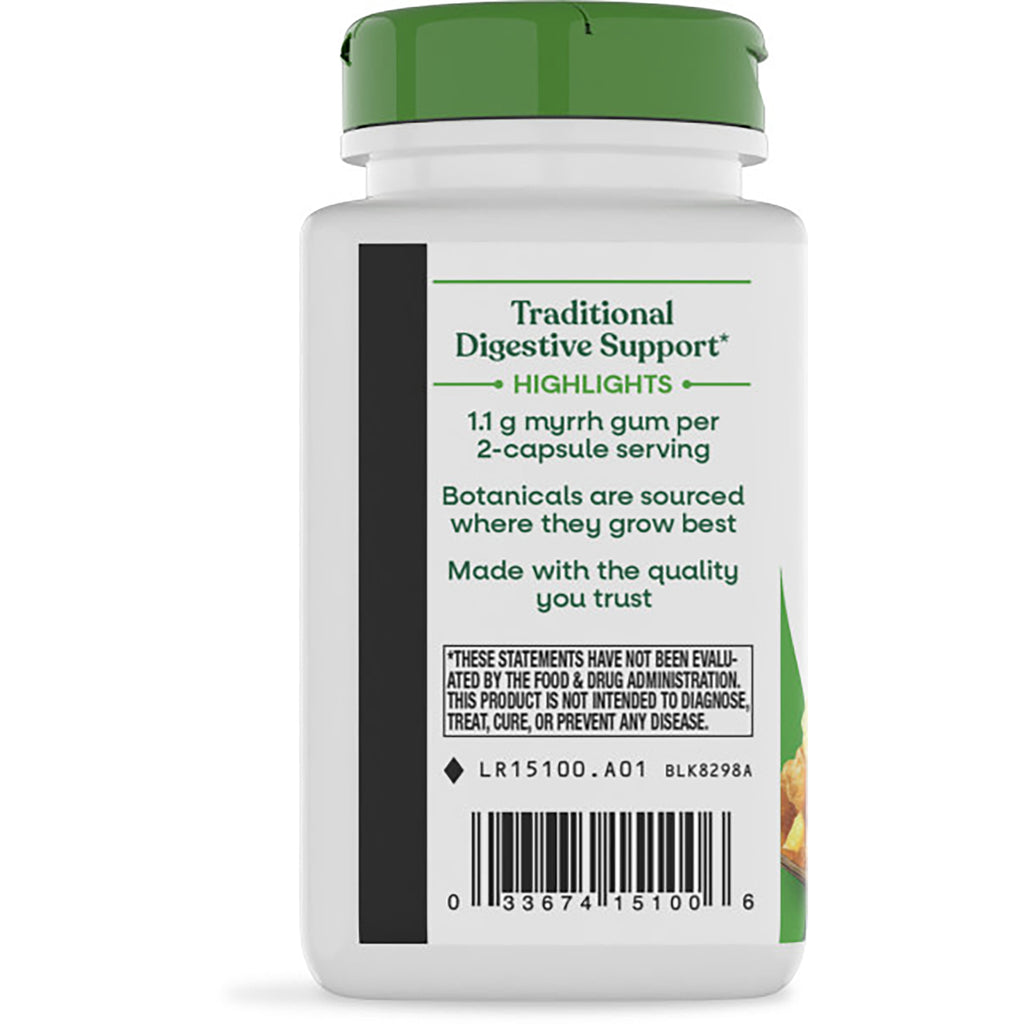 NW156 | Back label of white supplement bottle showing warnings, gluten free statement, contact info, and vegan and recycling icons - Thumbnail