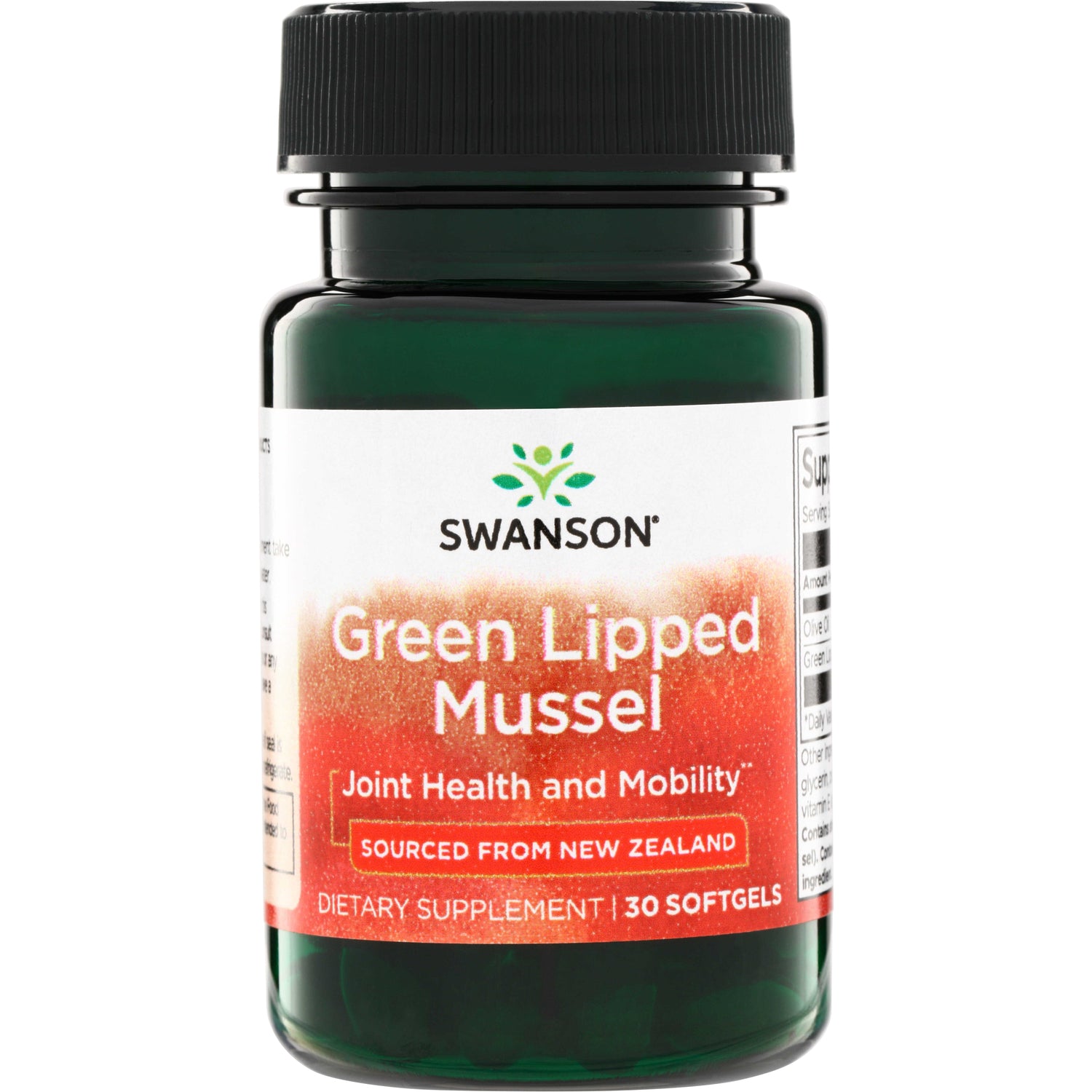 SWE079 | Swanson Green Lipped Mussel  30 softgels