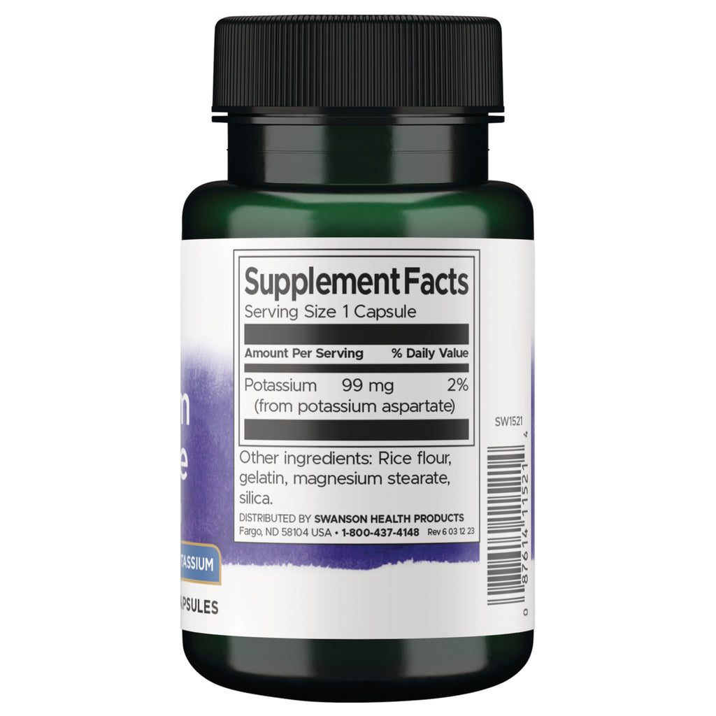 SW1521 | Back label with Supplement Facts - Thumbnail