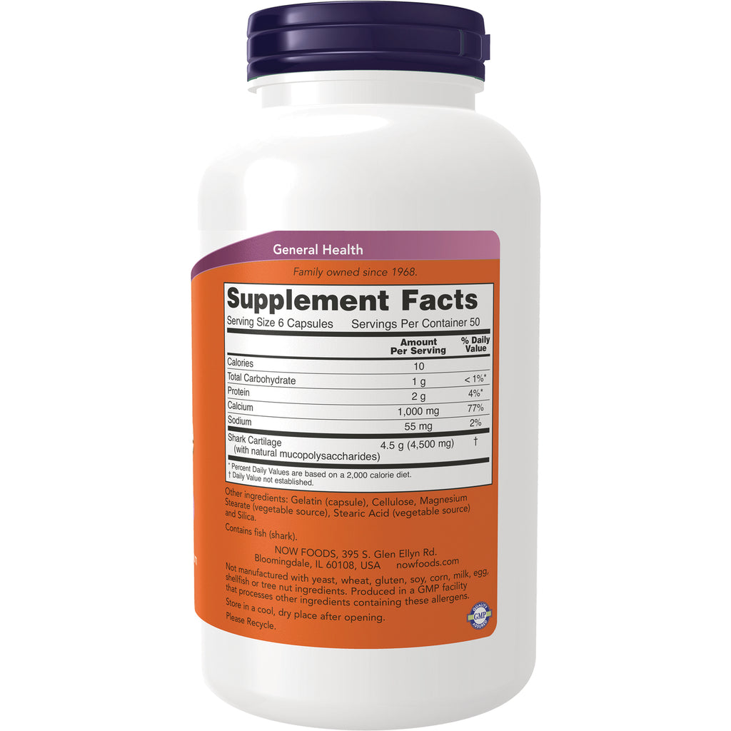 NWF421 | back label showing Supplement Facts panel and ingredient text on a white supplement bottle - Thumbnail