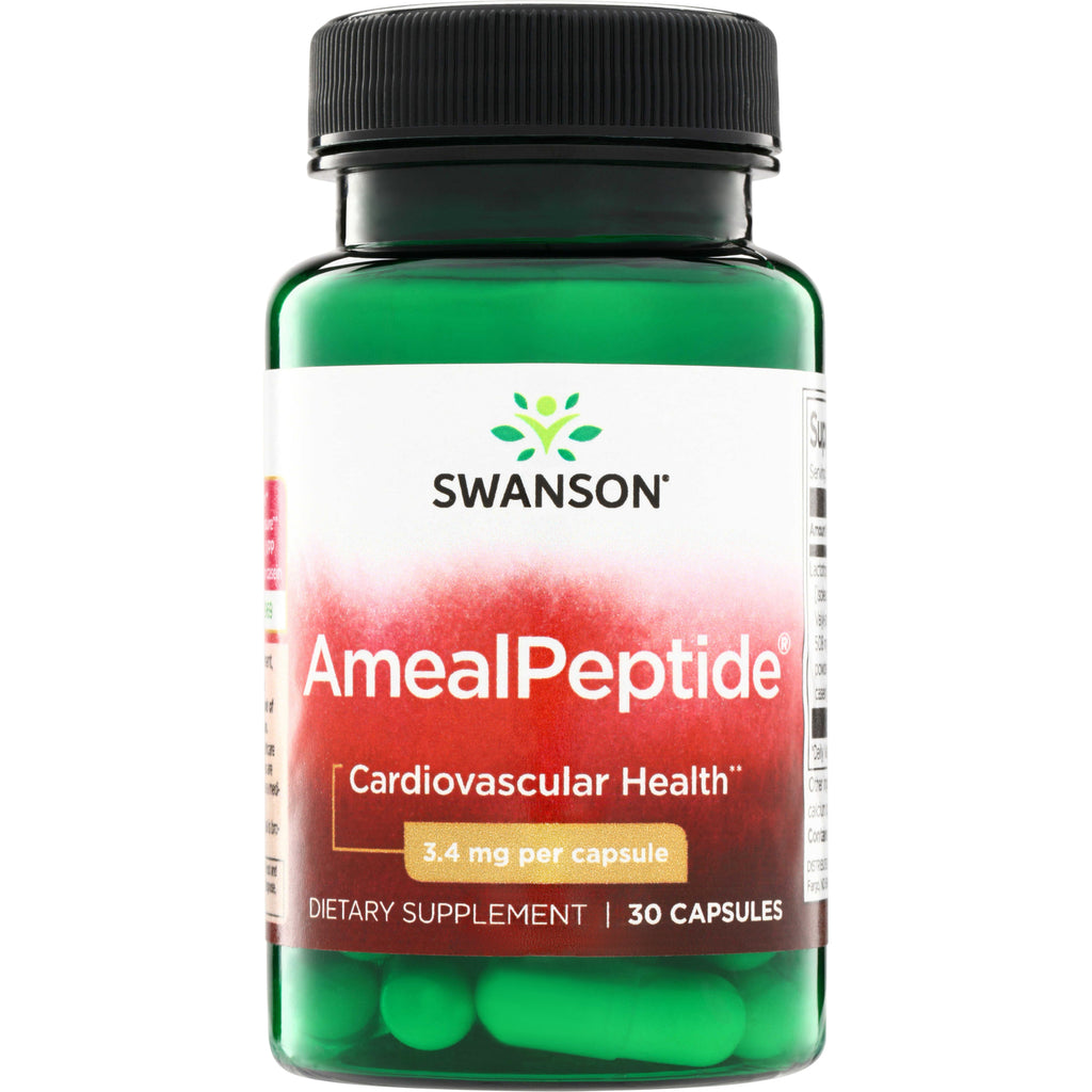 SWU472 | Swanson AmealPeptide, 30 capsules  Cardiovascular Health, 3.4 mg per capsule - Thumbnail