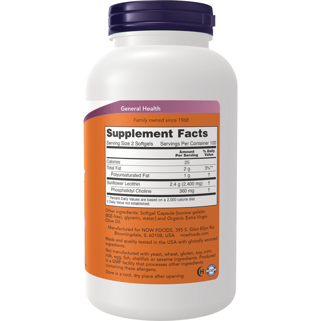 NWF1306 | Back of white supplement bottle showing Supplement Facts panel and ingredient text - Thumbnail