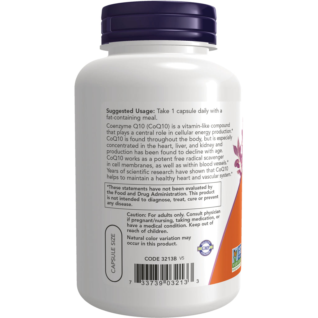 NWF1043 | Back label of white supplement bottle showing suggested usage, cautions, barcode and capsule size - Thumbnail