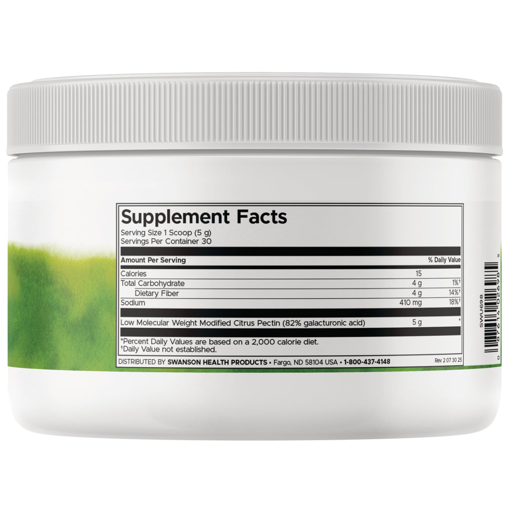 SWU698 | Back label with Supplement Facts - Thumbnail