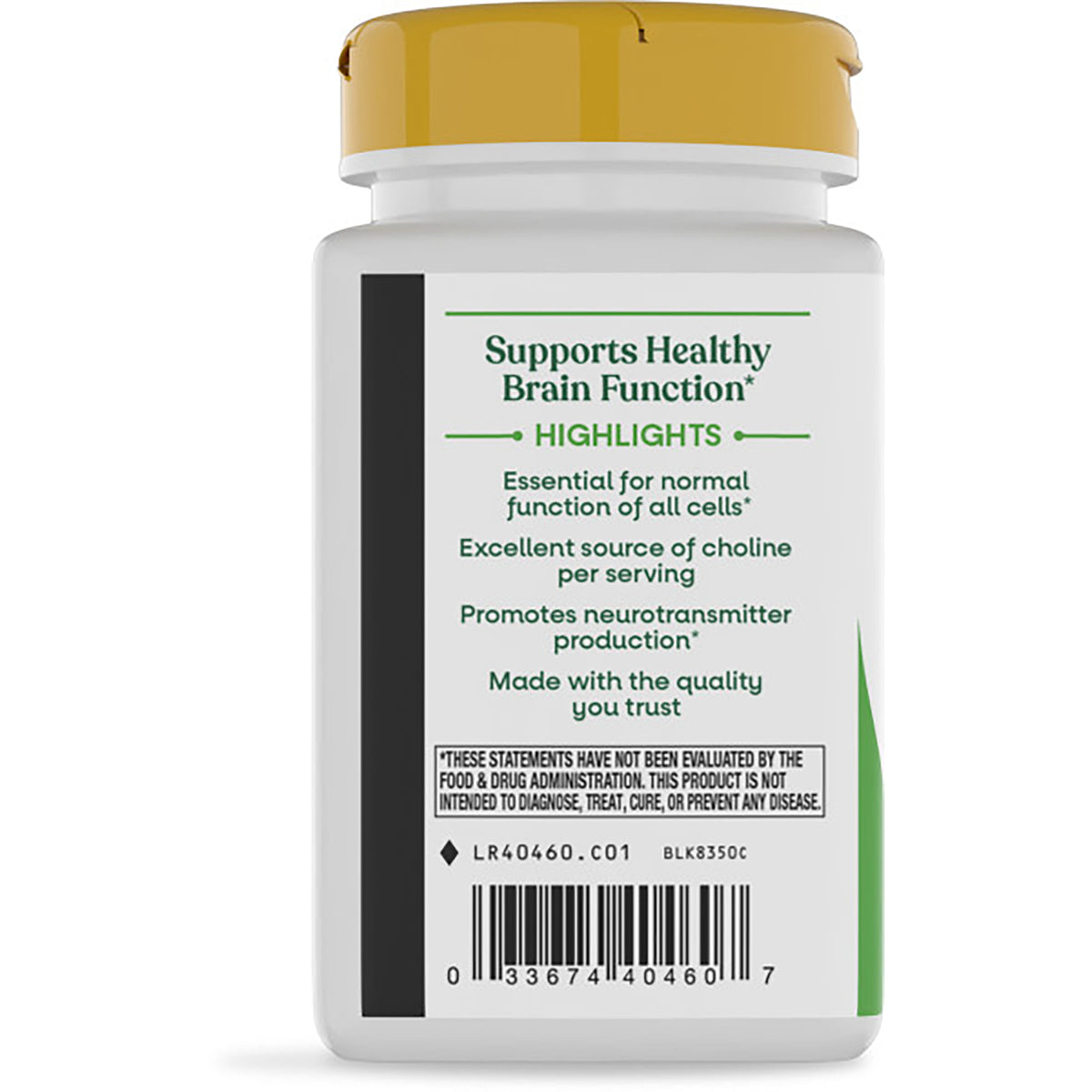NW720 | back label of supplement bottle with storage instructions, gluten free note, contact number, and vegan and recycling icons