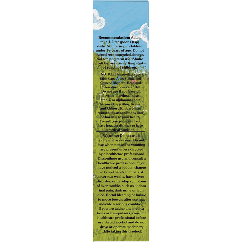 NR003 | back panel with directions, warnings, and ingredient notice on green illustrated background - Thumbnail