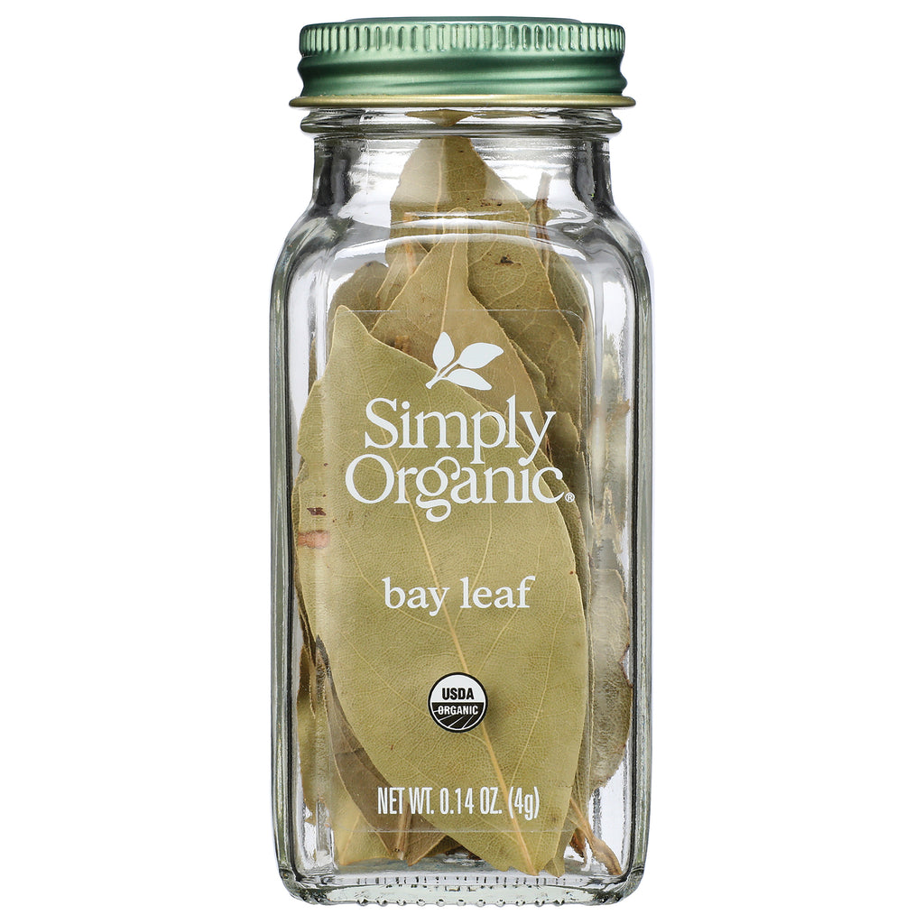 SMP037 | Simply Organic Bay Leaf, USDA Organic, net wt 0.14 oz (4 g) - Thumbnail