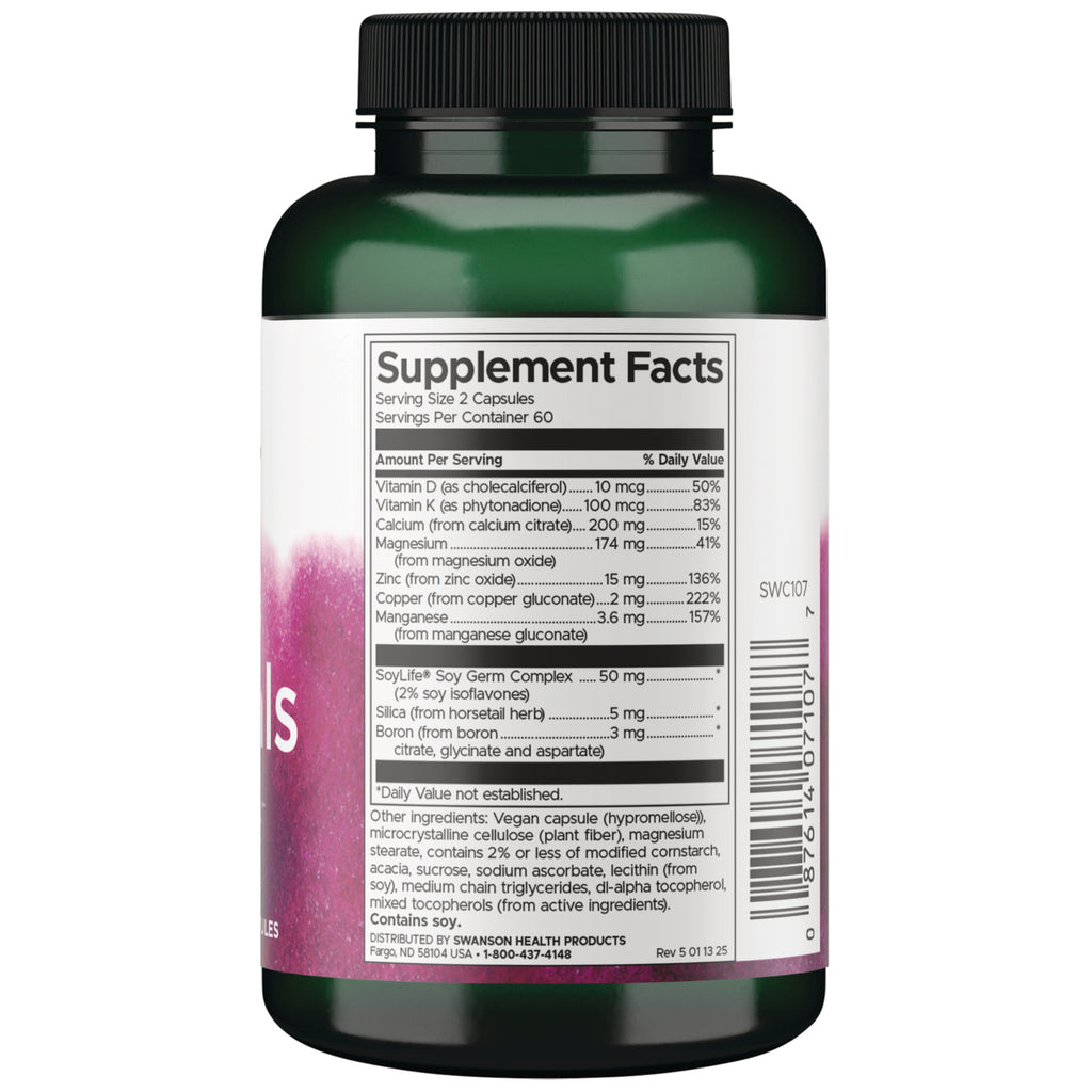 SWC107 | Back label with Supplement Facts - Thumbnail