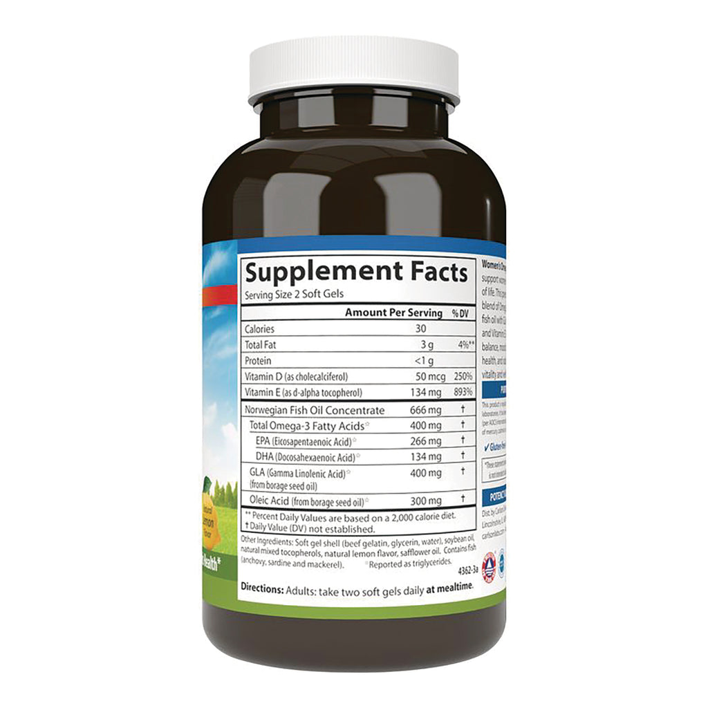 CSN333 | back label showing Supplement Facts panel and directions for soft gels - Thumbnail