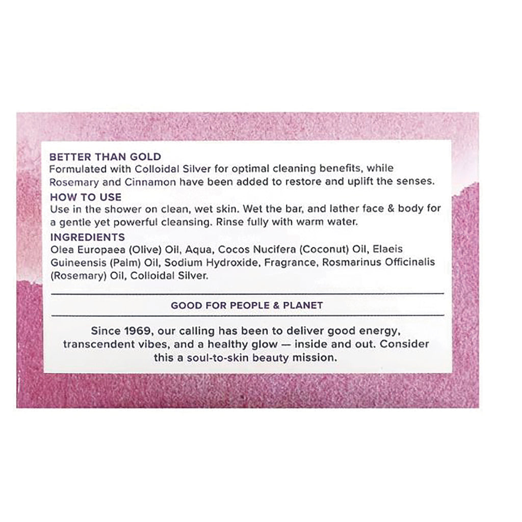 HTG020 | Back label with BETTER THAN GOLD heading, ingredients list, usage instructions, and Good for People & Planet message - Thumbnail