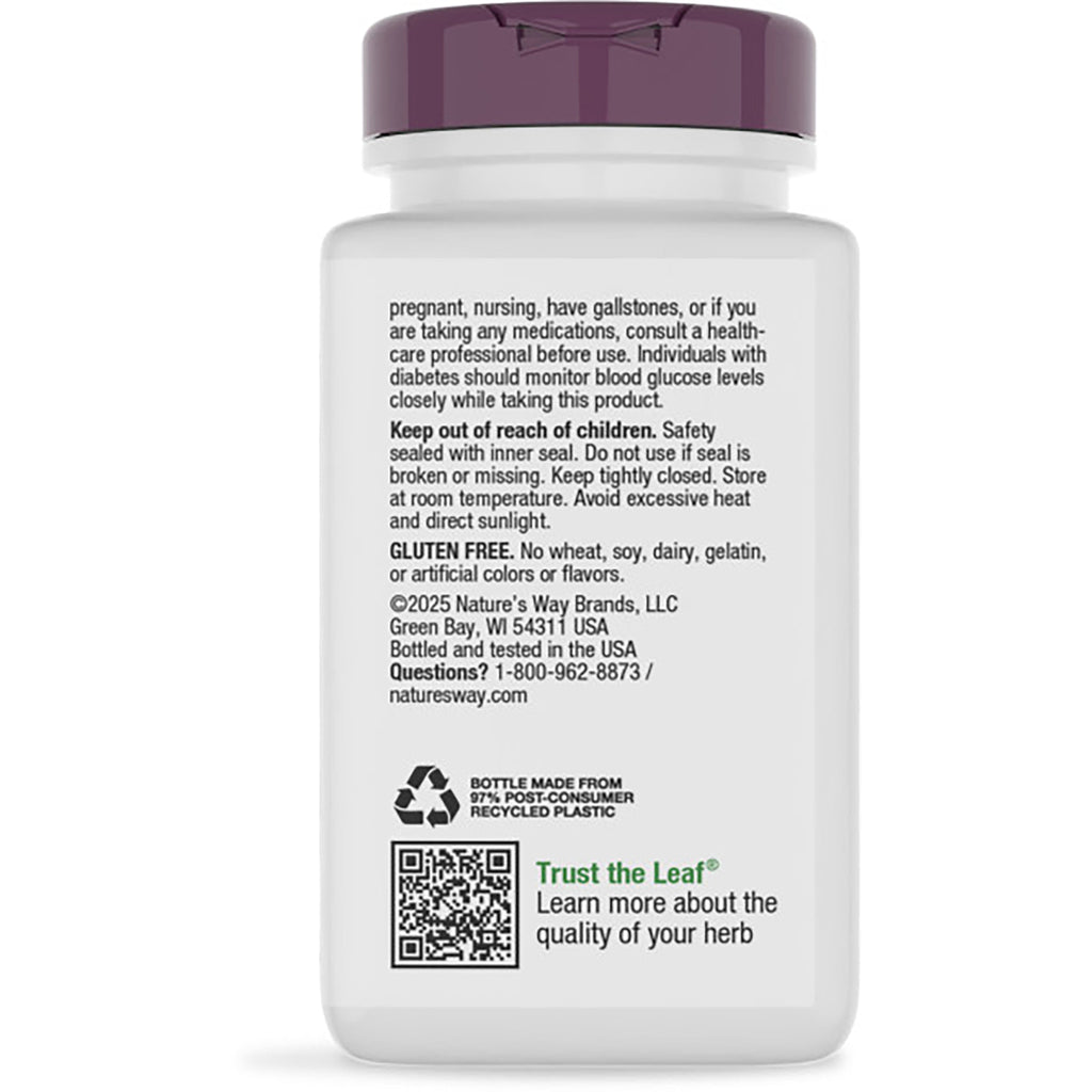NW604 | Back label of brown supplement bottle showing Advanced Liver Support Formula text, ingredients and barcode - Thumbnail
