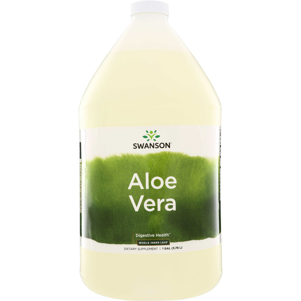 SW259 | Swanson Aloe Vera, Whole Inner Leaf, Digestive Health, 1 GAL (3.78 L) - Thumbnail