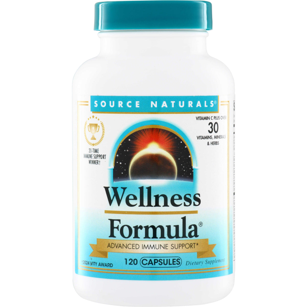 SN146 | Source Naturals Wellness Formula advanced immune support dietary supplement, 120 capsules