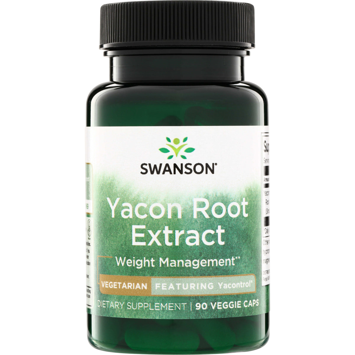 SWD084 | Swanson Yacon Root Extract, Weight Management, 90 Veggie Caps