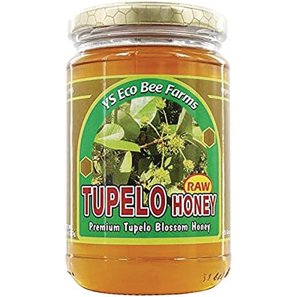 YS040 | YS Eco Bee Farms Tupelo Honey, raw premium Tupelo blossom honey jar - Thumbnail