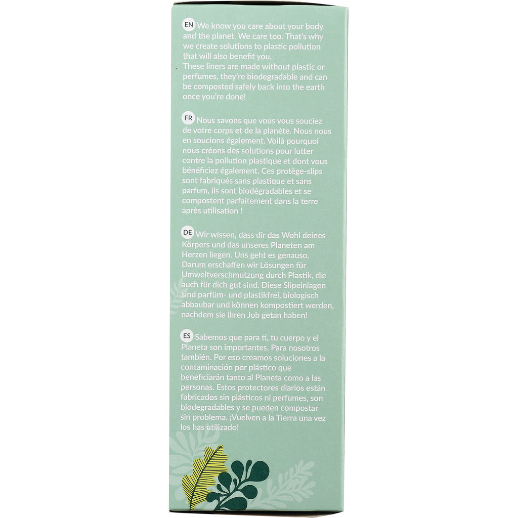 NCR011 | product side panel with multilingual text and leaf illustration - Thumbnail