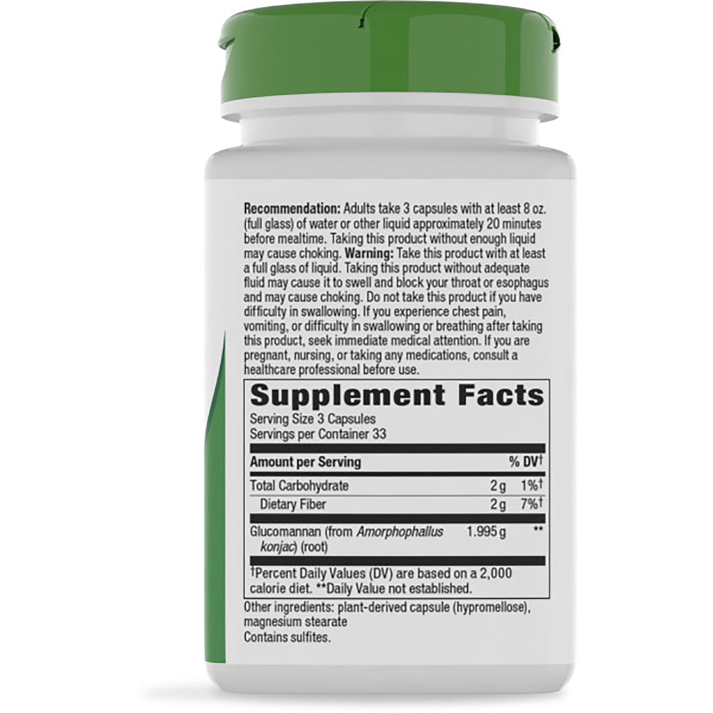 NW144 | Back of brown supplement bottle showing Supplement Facts panel, serving size and ingredient information - Thumbnail