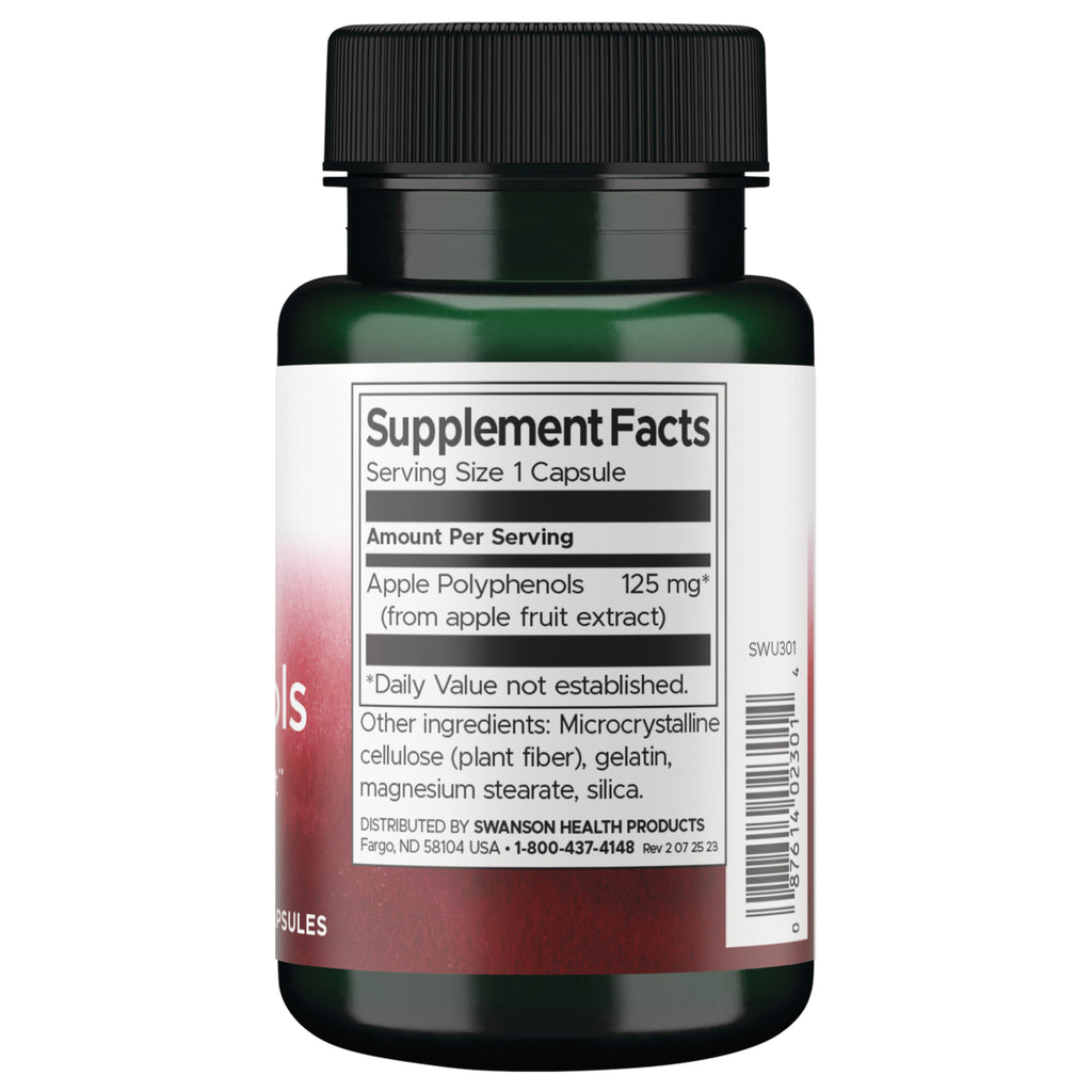 SWU301 | Back label with Supplement Facts - Thumbnail