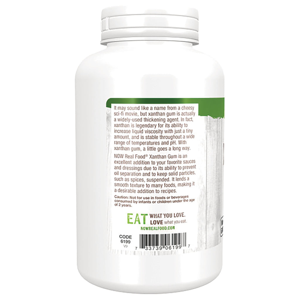 NWF367 | back label of white supplement bottle showing product description, barcode, and EAT WHAT YOU LOVE slogan - Thumbnail