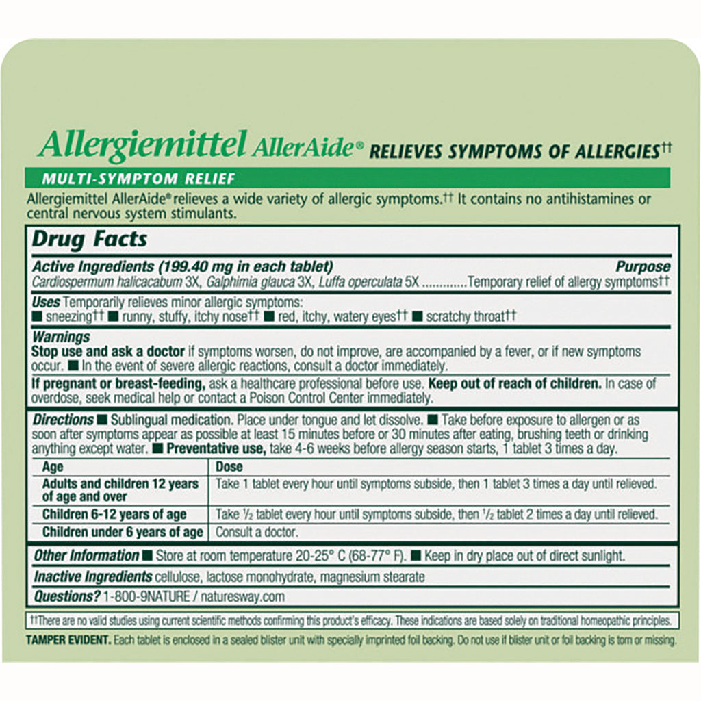 BRK017 | Back label showing Drug Facts panel with active ingredients, uses, warnings, directions, and dosage table - Thumbnail