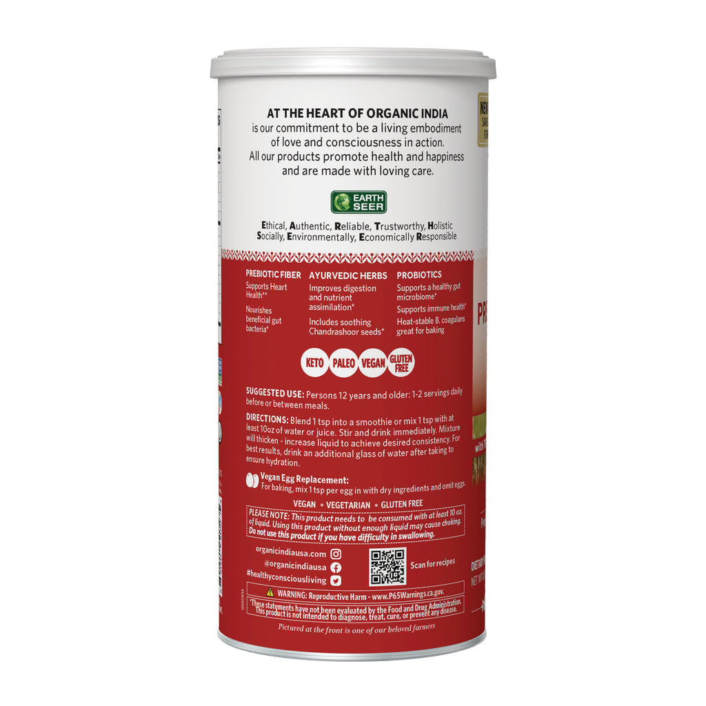 RGN112 | back of red and white supplement can showing ingredient panel, directions, and keto paleo vegan gluten free badges - Thumbnail
