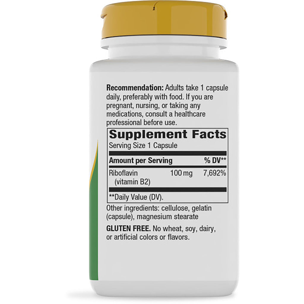 NW753 | Back of brown supplement bottle showing Supplement Facts label and recommended dosage - Thumbnail