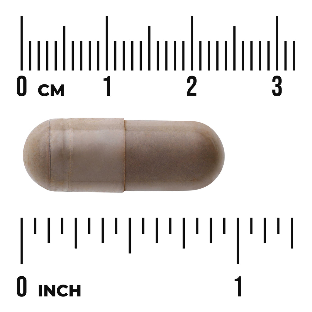 SWU530 | Capsule with size reference using cm and inch rulers - Thumbnail
