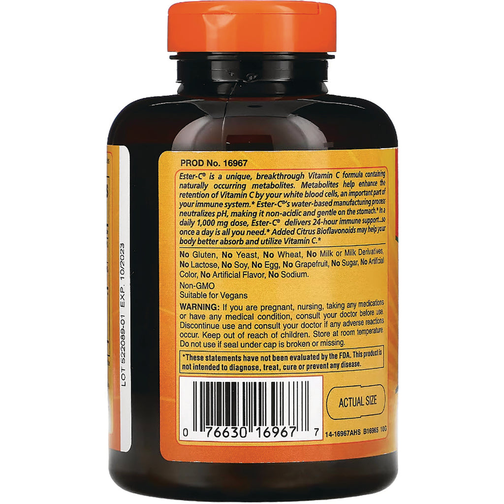 AM120 | Back label with warnings, allergen-free list, and barcode - Thumbnail