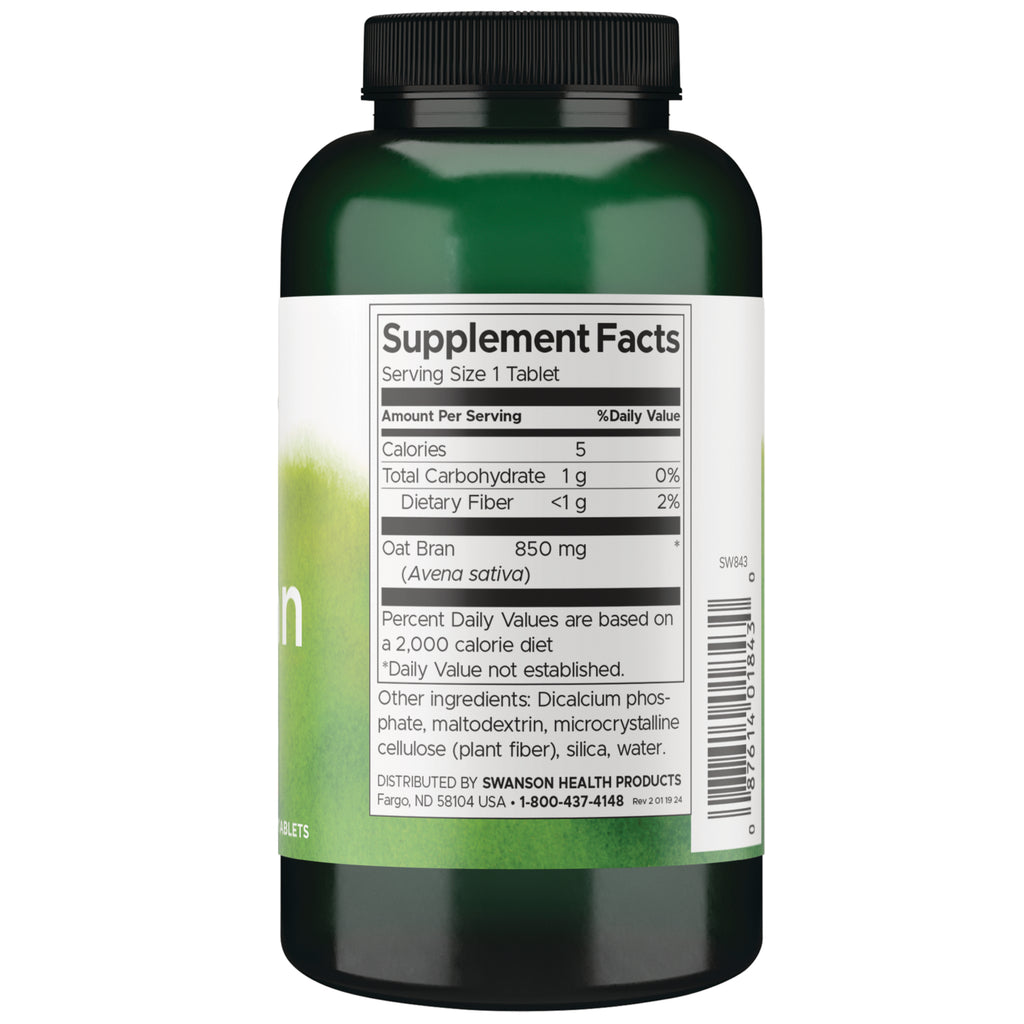 SW843 | Back label with Supplement Facts - Thumbnail
