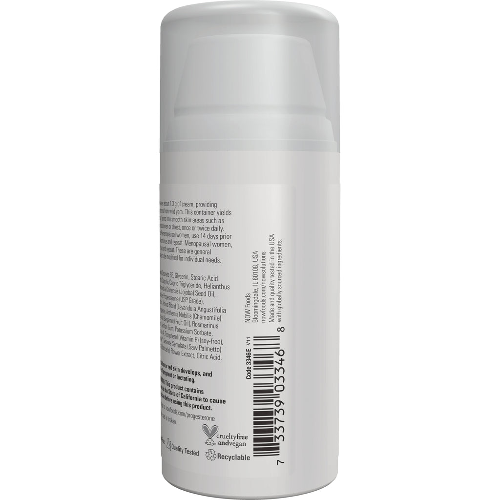 NWF435 | back of white pump bottle showing ingredients, barcode, cruelty-free and recyclable icons - Thumbnail