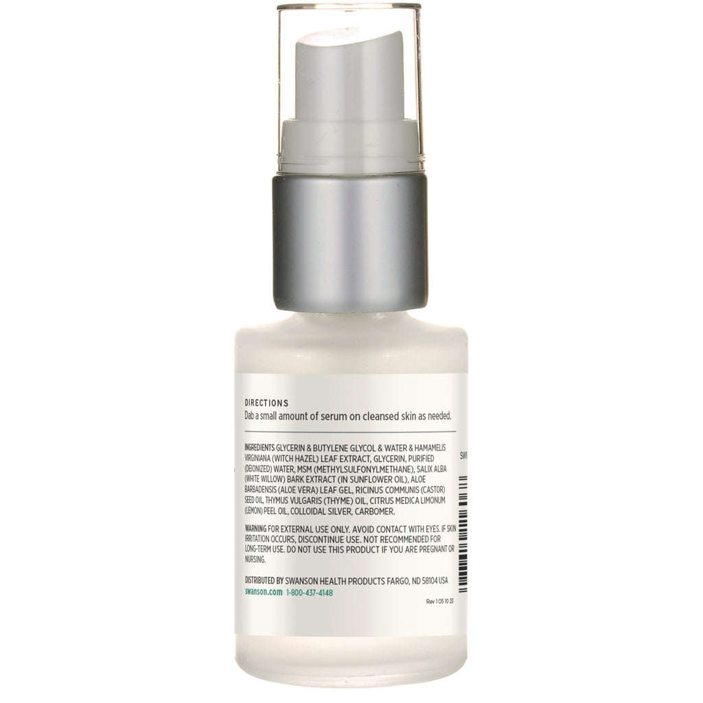 SW1606 | Back label with ingredients, directions and warning text - Thumbnail