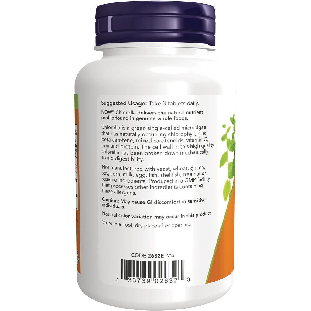 NWF1039 | Back label of white supplement bottle showing suggested usage, caution text and barcode - Thumbnail