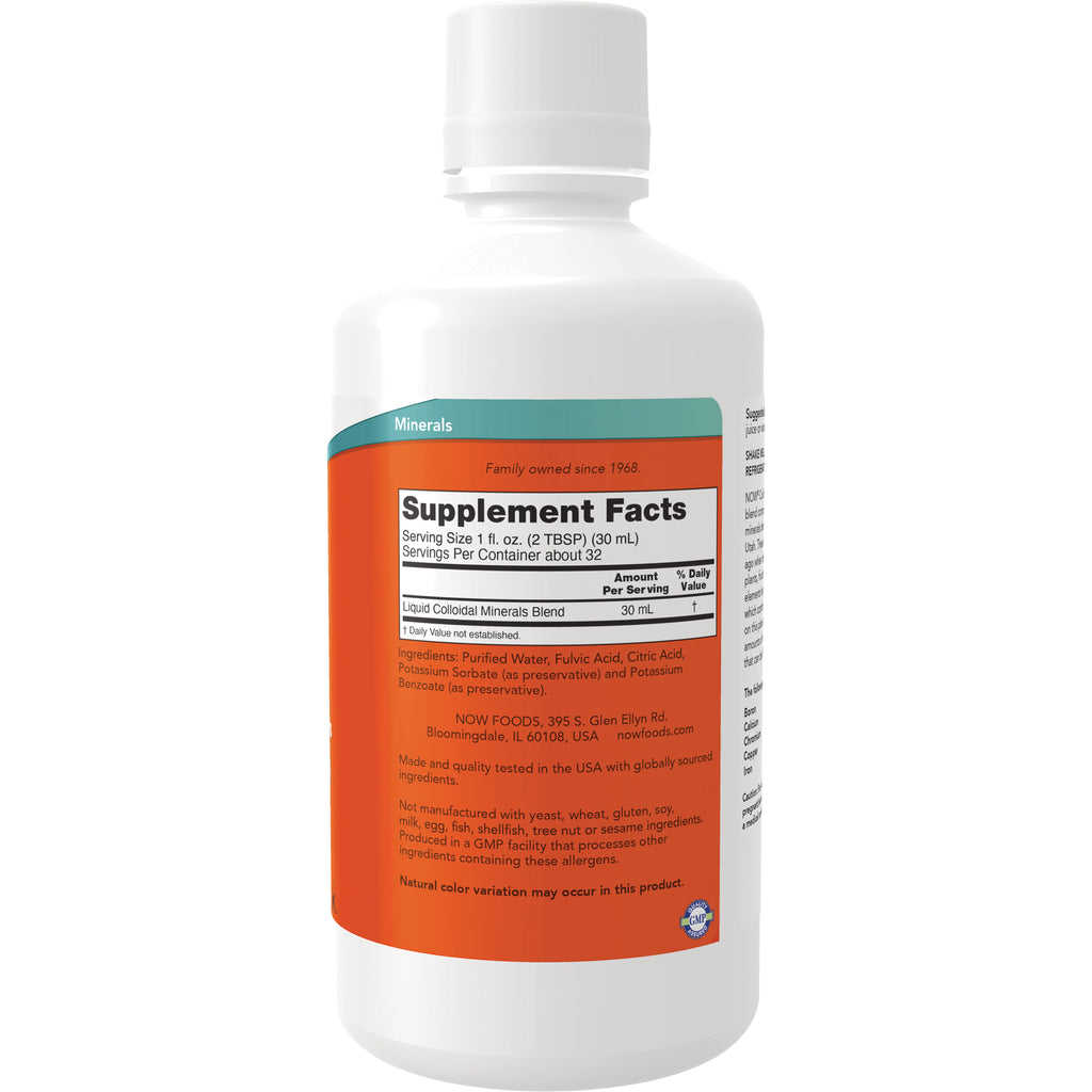 NWF1074 | Back of white supplement bottle showing Supplement Facts panel and ingredients label - Thumbnail
