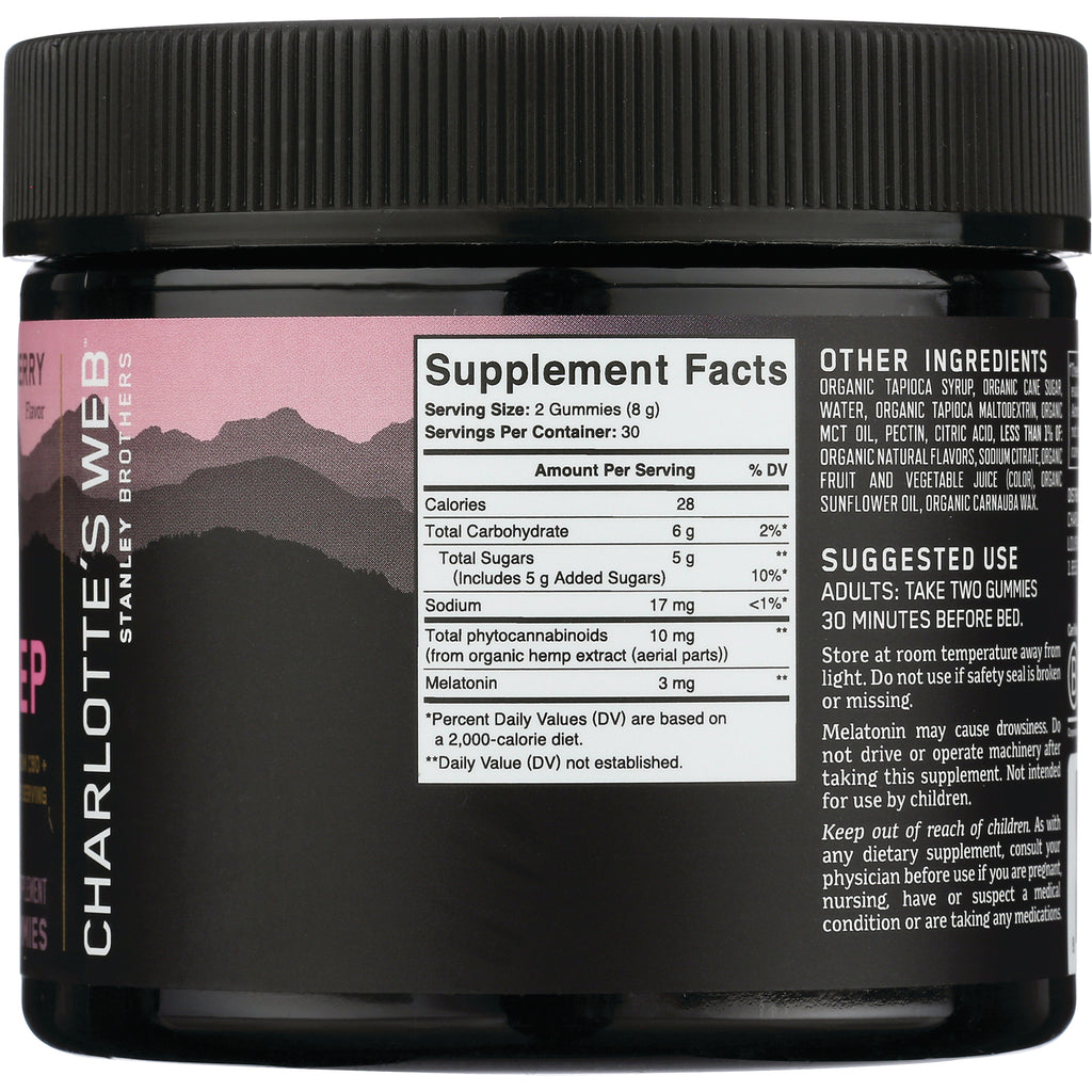 CHW016 | Back of black jar showing Supplement Facts panel, other ingredients and suggested use text - Thumbnail