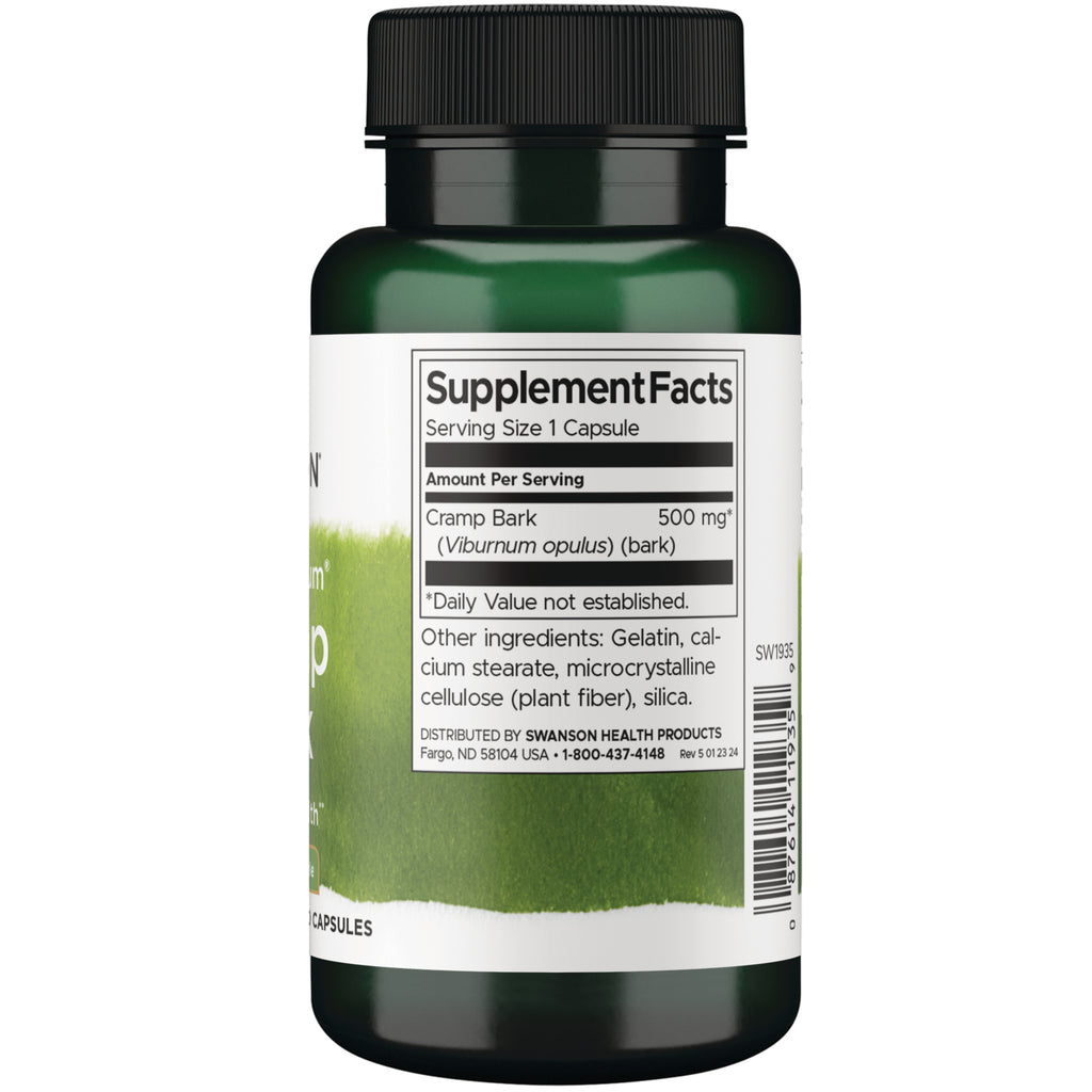 SW1935 | Back label with supplement facts and serving information - Thumbnail