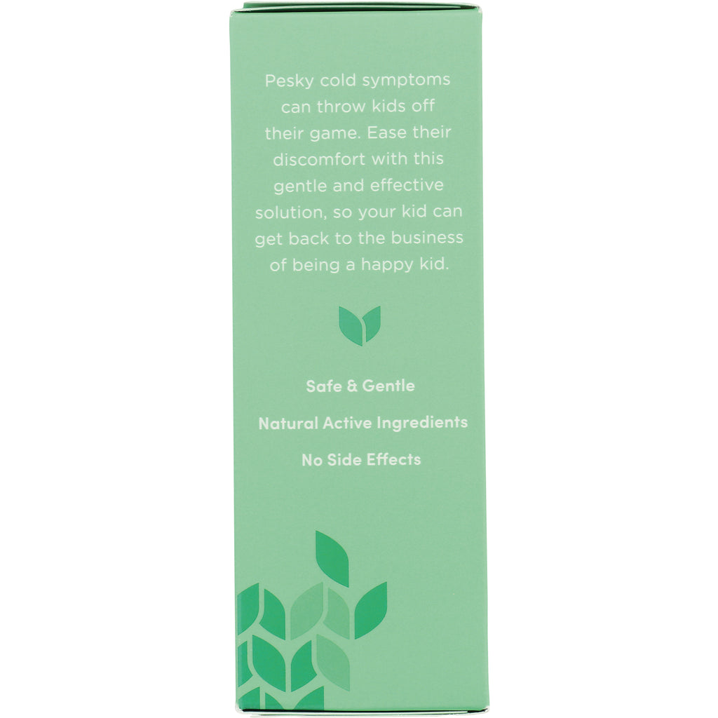 HY067 | green product side panel reading Safe & Gentle; Natural Active Ingredients; No Side Effects and cold relief messaging - Thumbnail