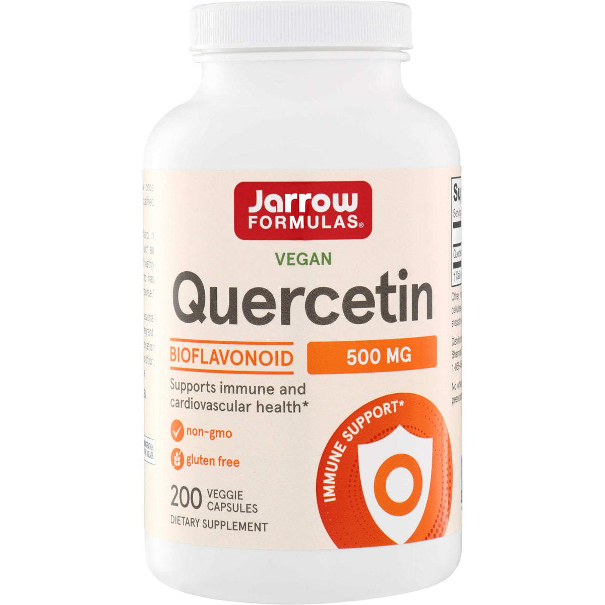 JR206 | Jarrow Formulas Vegan Quercetin Bioflavonoid 500 mg, 200 veggie capsules