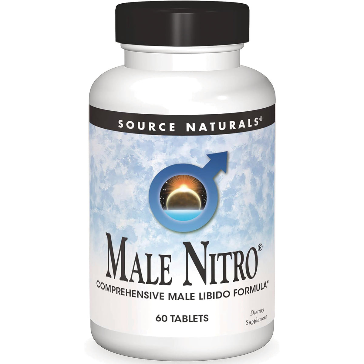 SN777 | Source Naturals Male Nitro comprehensive male libido formula dietary supplement, 60 tablets