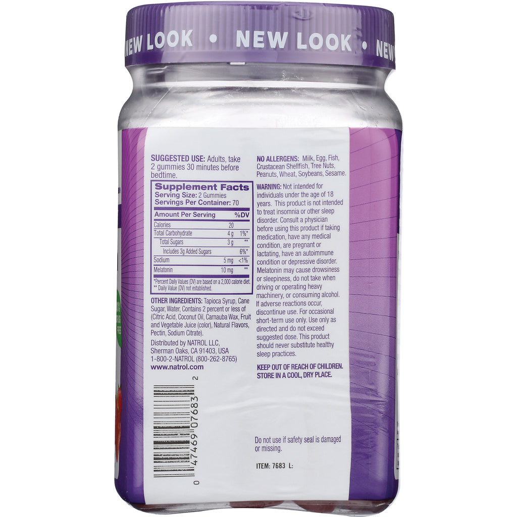 NA627 | Bottle back showing Supplement Facts panel, ingredients, warnings, and barcode - Thumbnail