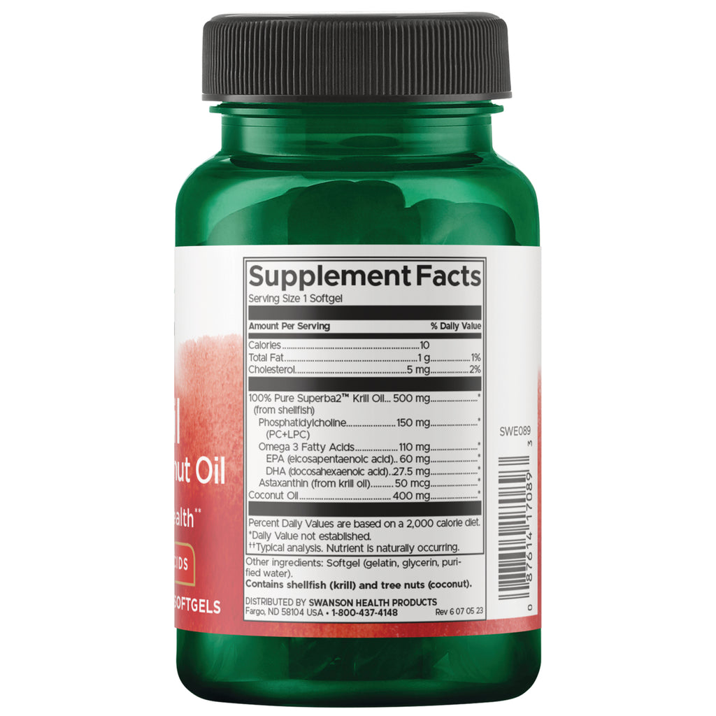 SWE089 | Back label with ingredients and serving information - Thumbnail
